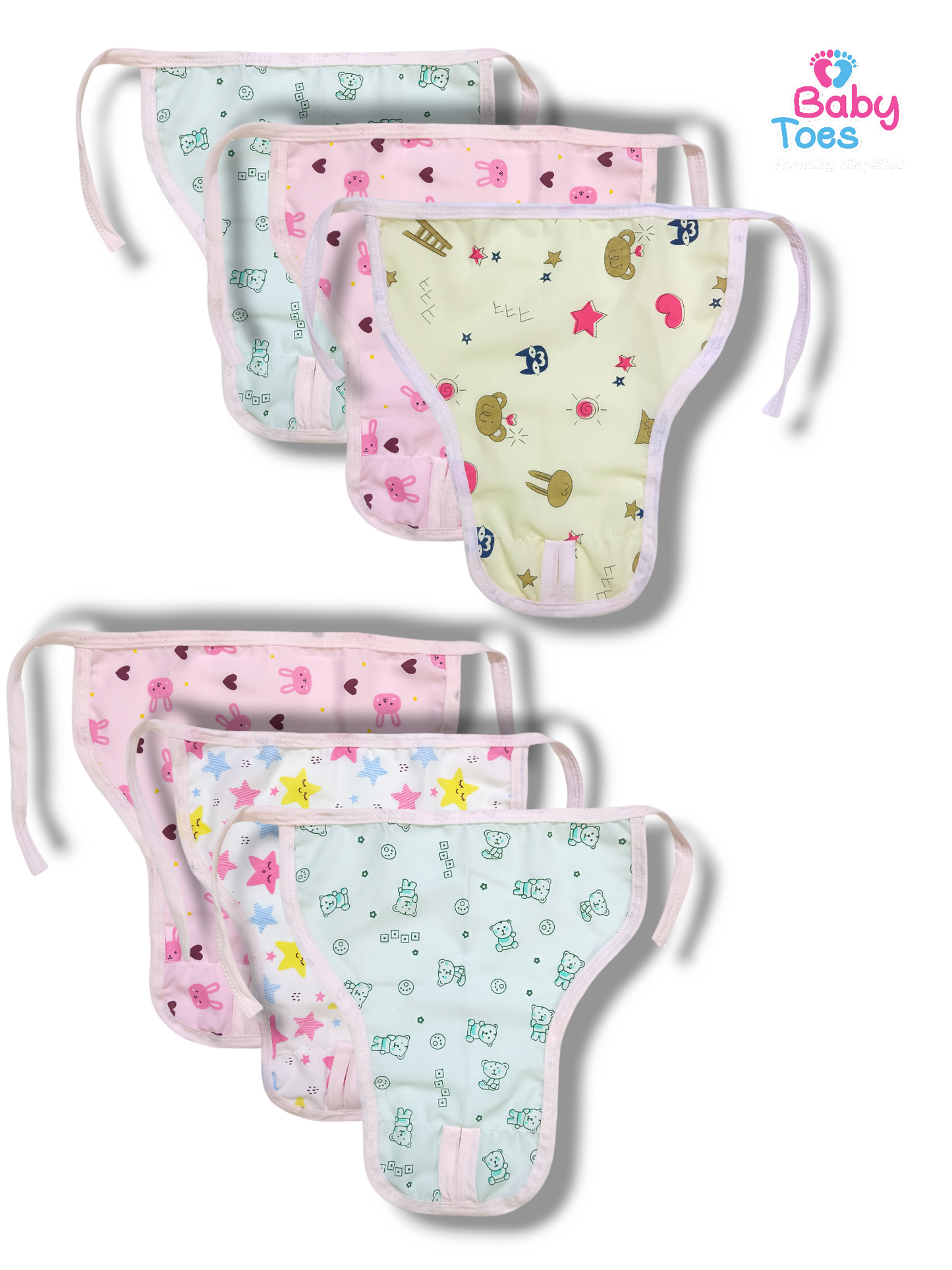 34 Items Hospital Bag /Maternitykit Mulmul Cotton (Multicolored)
