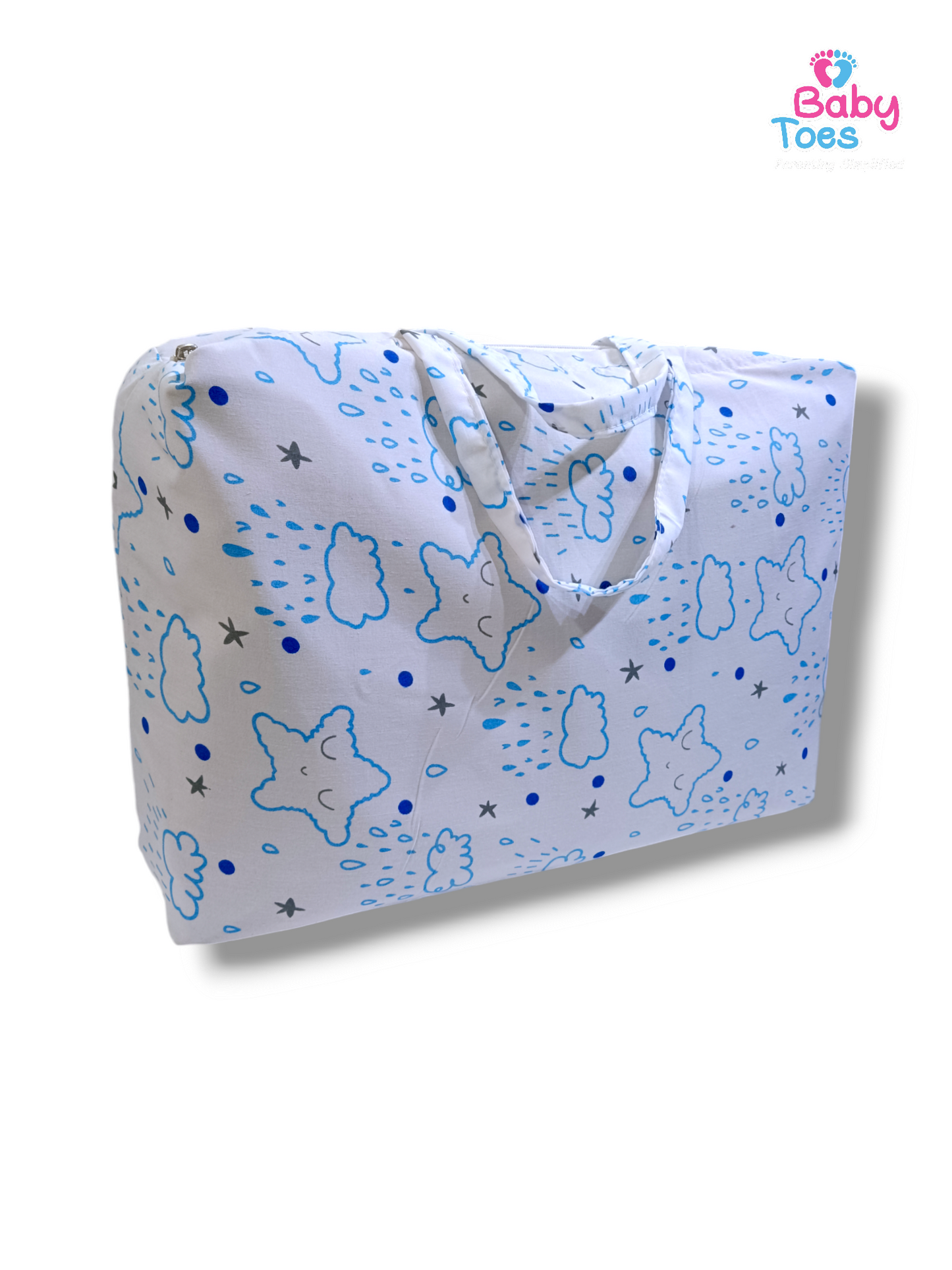 34 Items Hospital Bag /Maternitykit Mulmul Cotton (Multicolored)