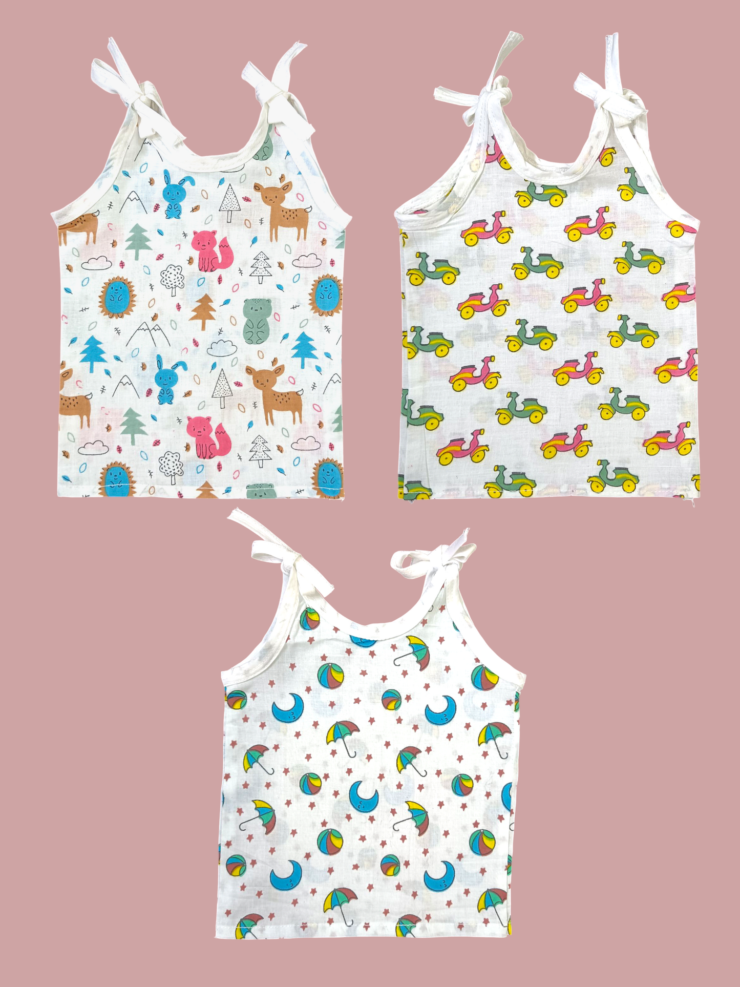 Cotton Knot Jhablas 0 to 3 Months