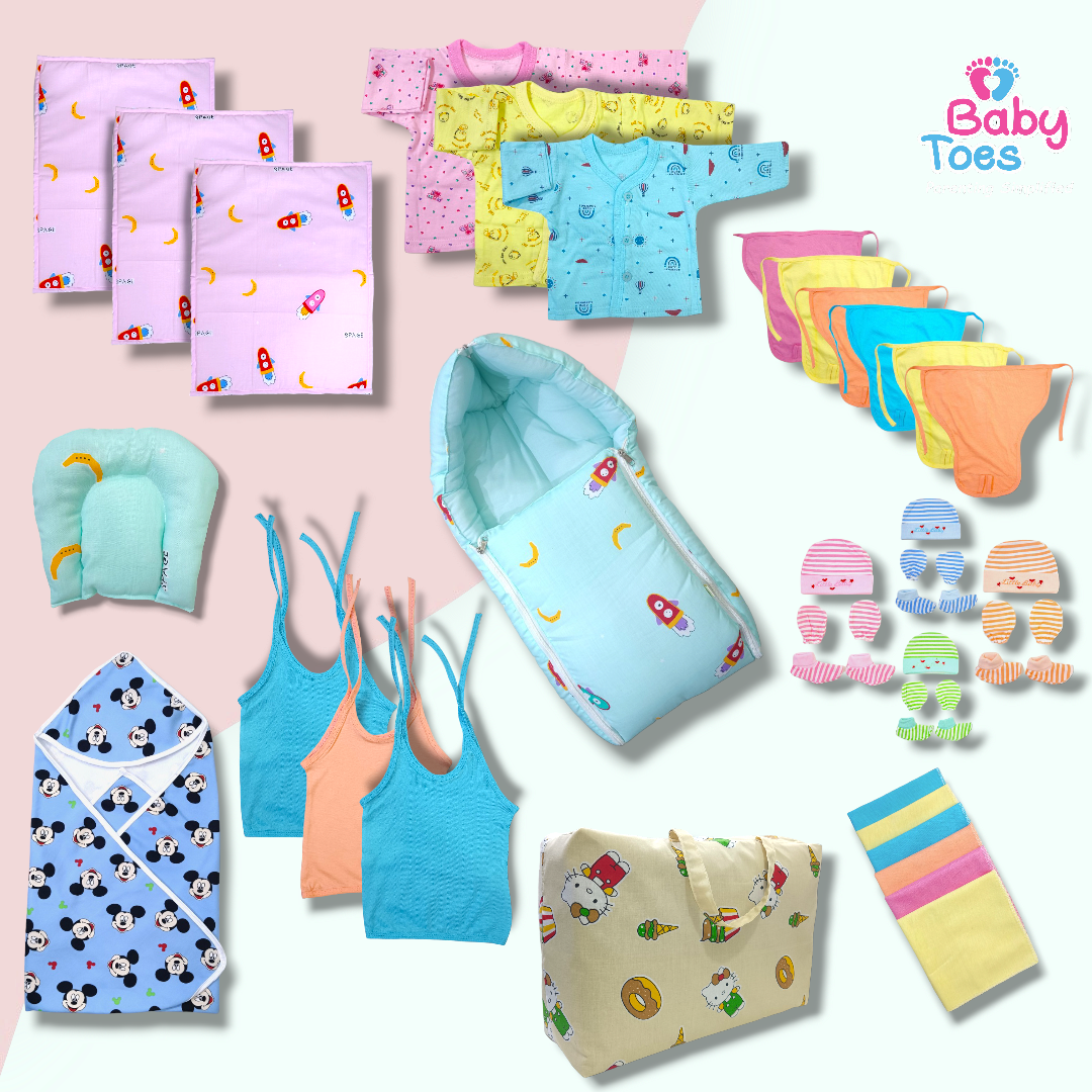 34 Items Maternity Kit/ Hospital Bag for Mansoon Season