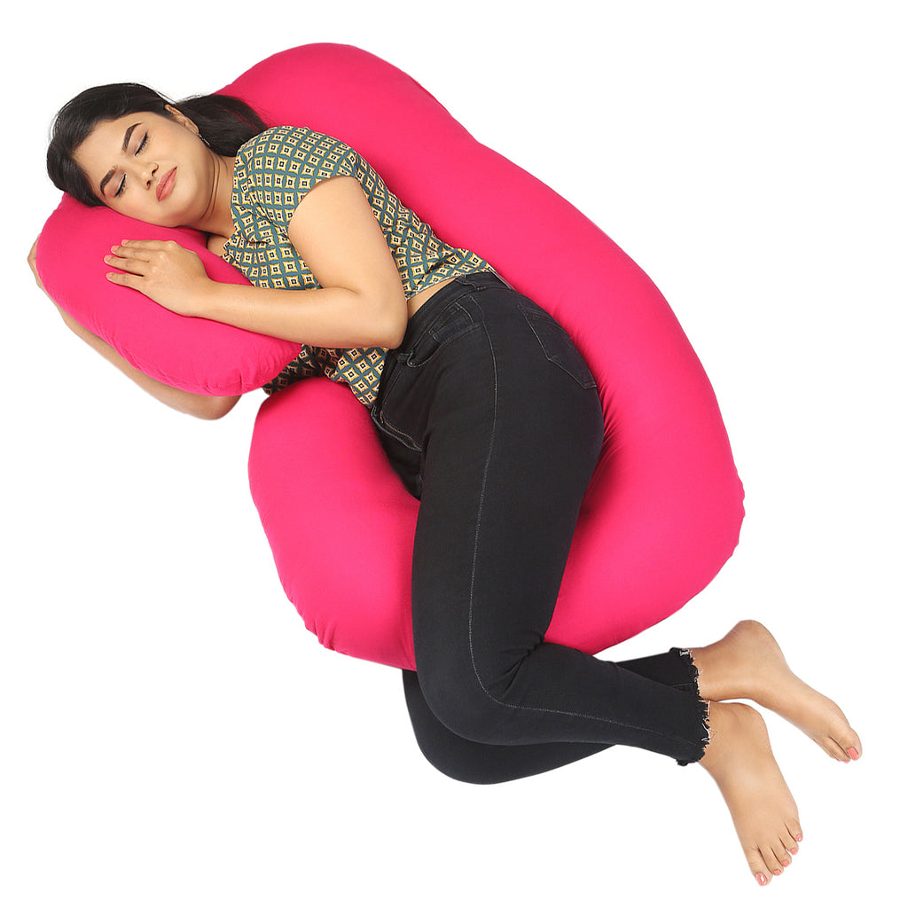 Pregnancy Pillow C Shape / Cotton Washable Cover / Multipurpose