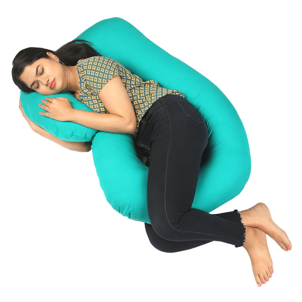 Pregnancy Pillow C Shape / Cotton Washable Cover / Multipurpose