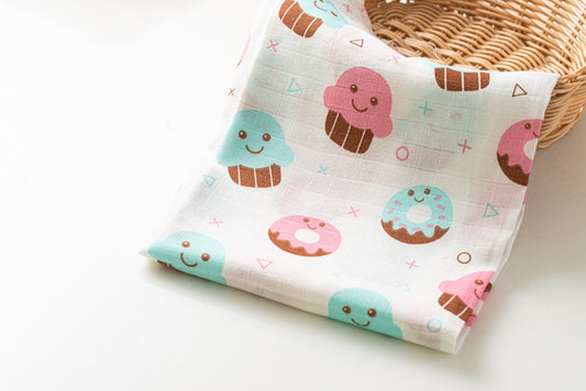 Bamboo Muslin Cotton Swaddle