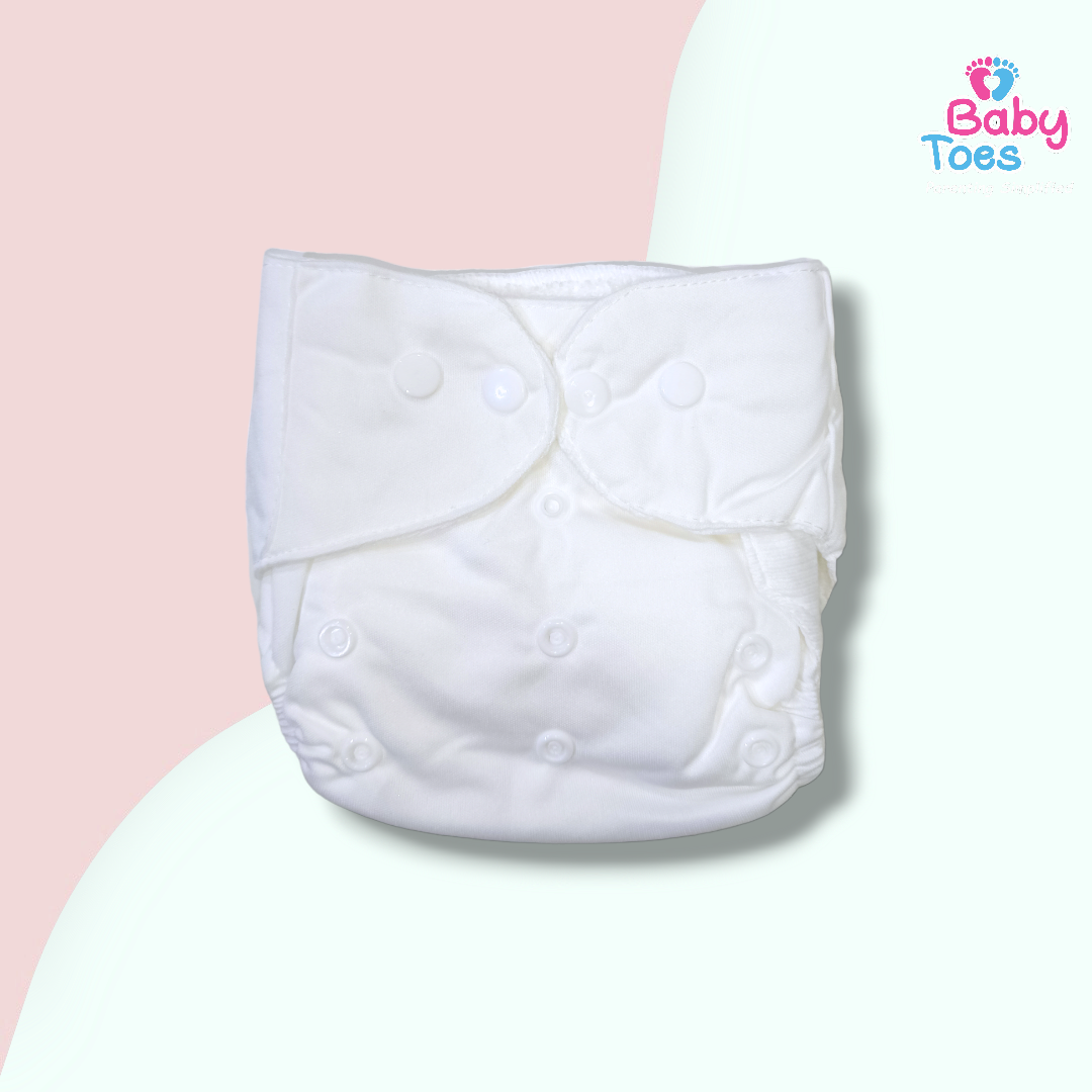 Baby Cloth Diaper Soft Cotton  Adjustable upto 0 to 24 Months with 1 Instert/Pad