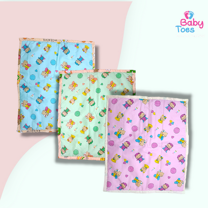 Cotton Diaper Mats Pack of 3