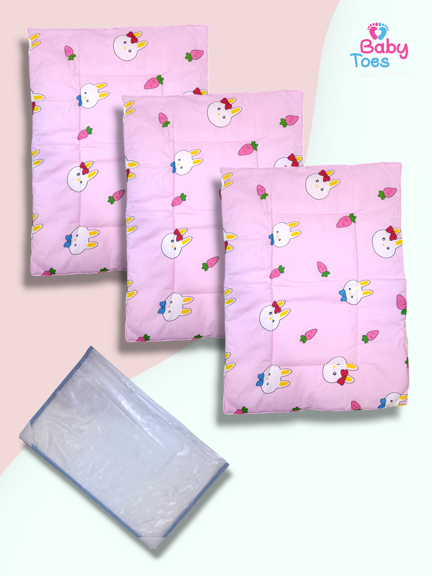 Baby Mats set of 4 ( 3 Mats+ 1 Plastic)