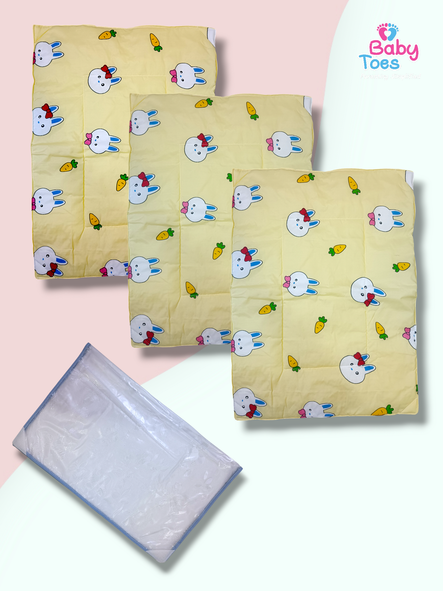 Baby Mats set of 4 ( 3 Mats+ 1 Plastic)