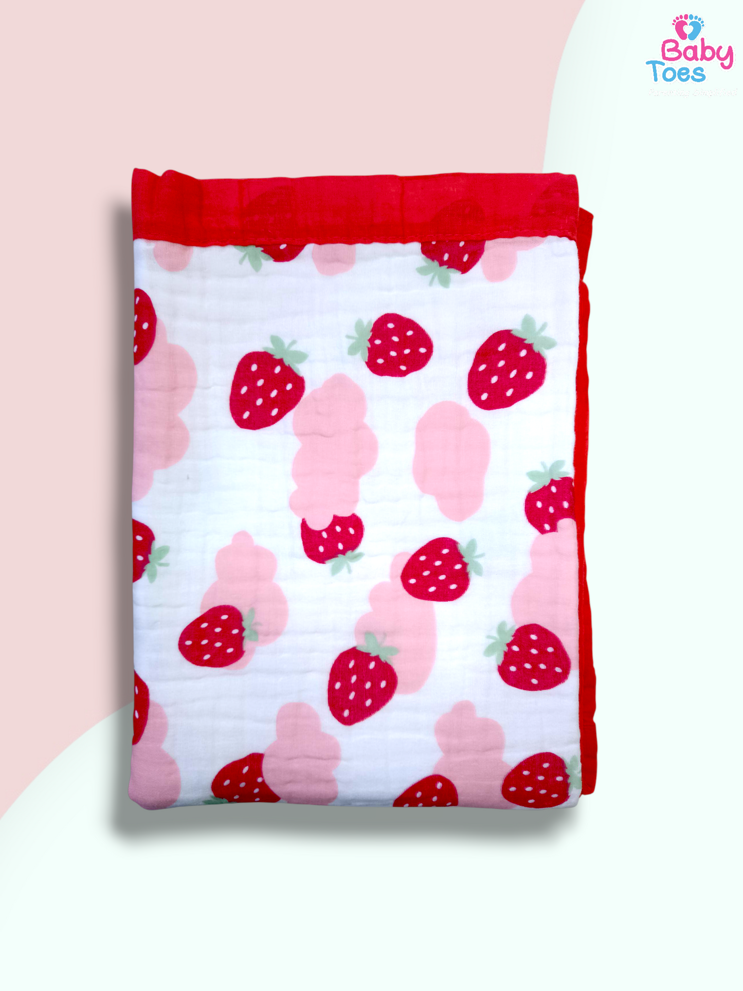 6 Layers Organic crinkle Muslin Blanket