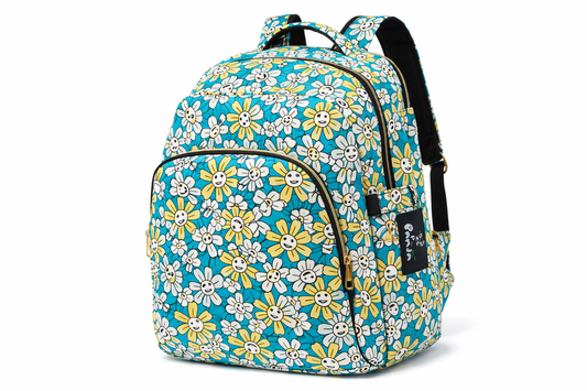 Diaper Bag with thermal pockets for Milk/Water