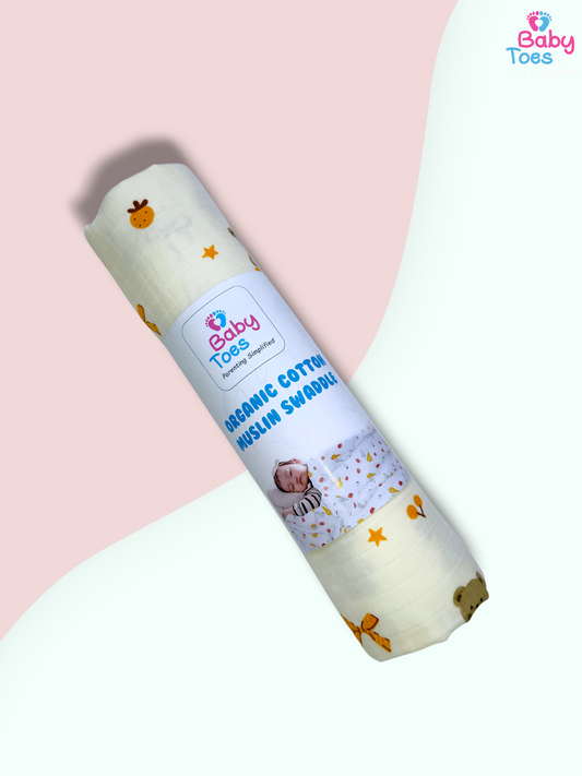 Muslin Swaddle Premium Quality 110x110 CM.
