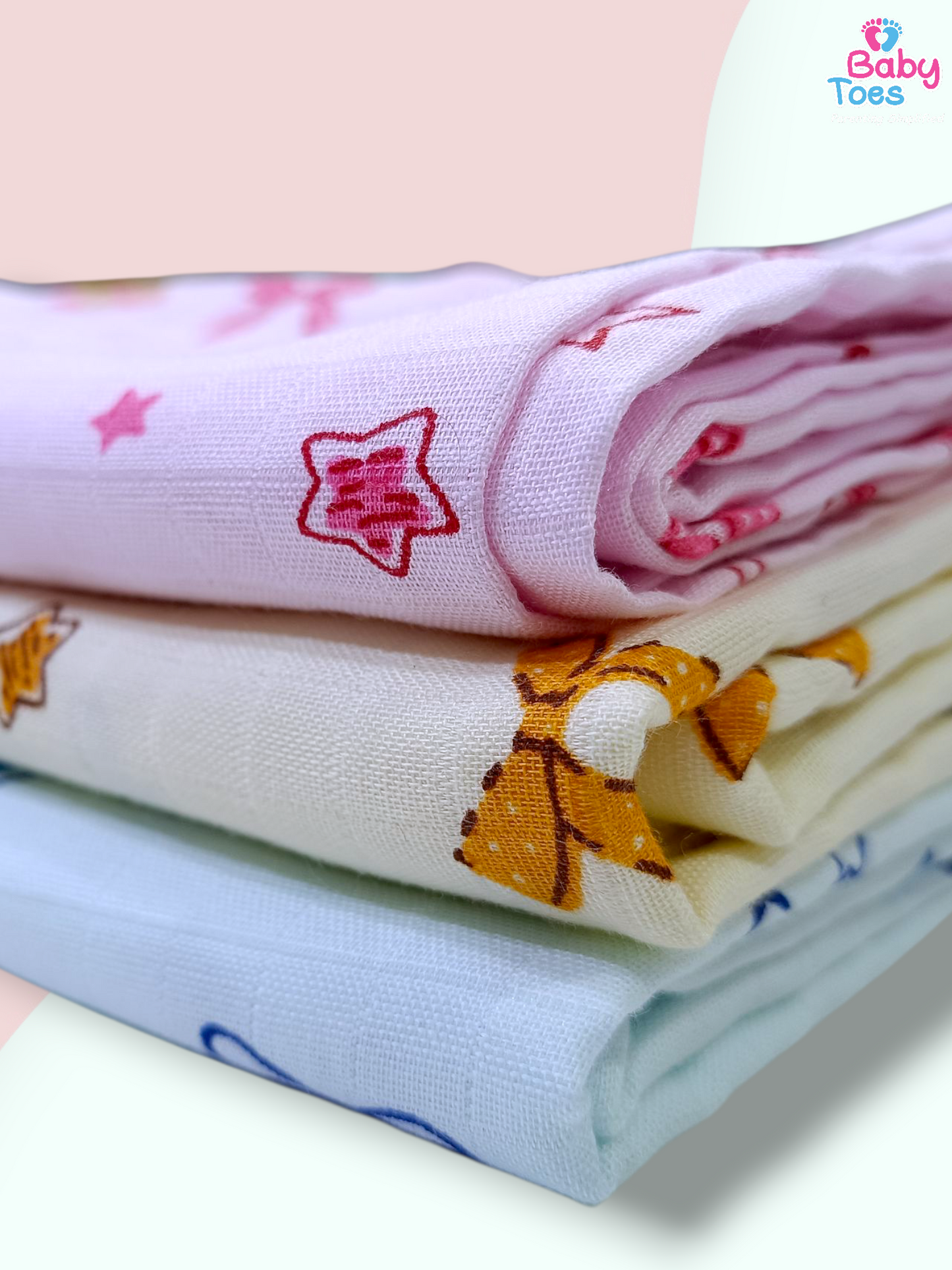 Organic Cotton Muslin Hospital Essentials/ Gift Hamper. 15 Pc