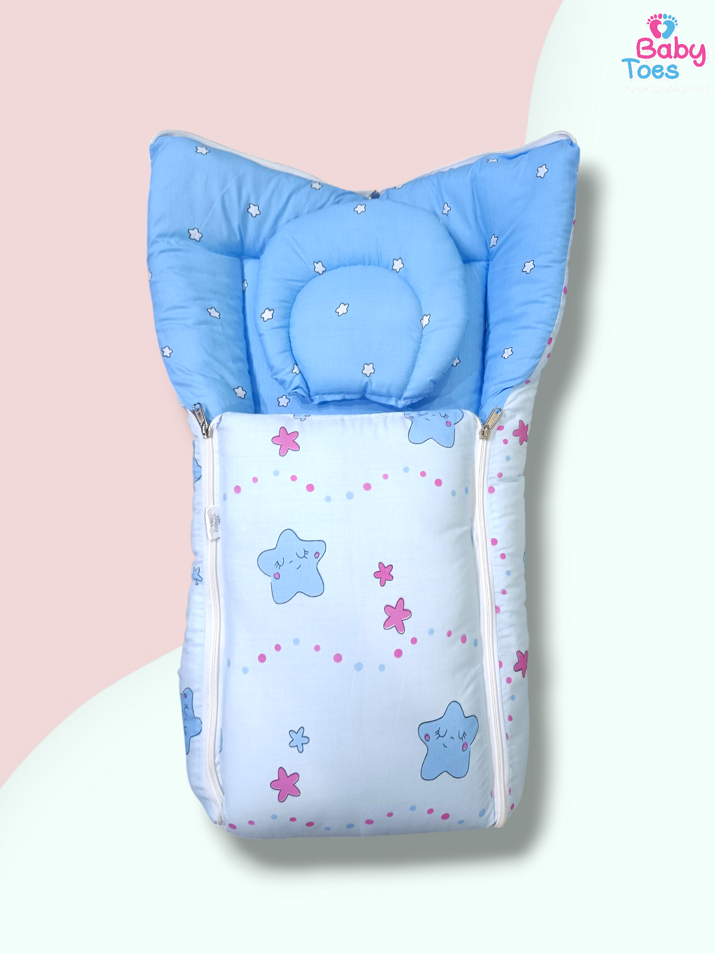 Sleeping Bag with Head Support Pillow