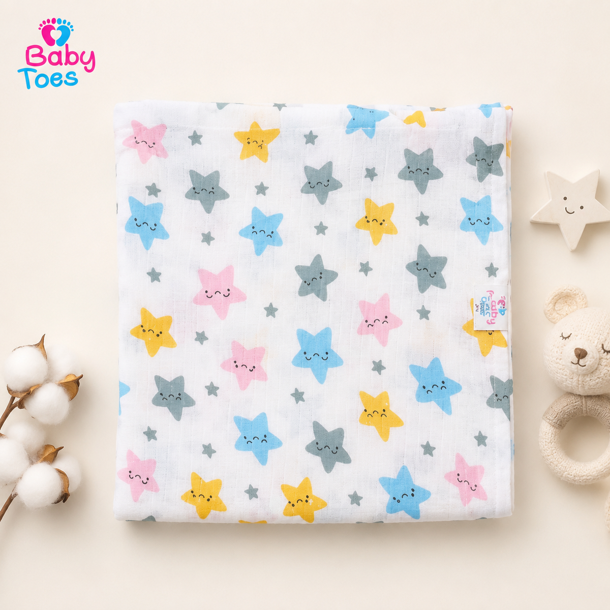 Organic Muslin Swaddle (pack of 1 2 3 )
